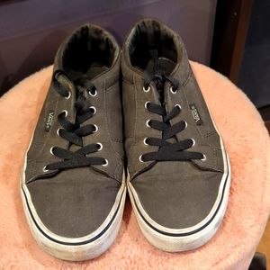 Vans Dark Gray Shoes Size Youth 5 UK 4.0